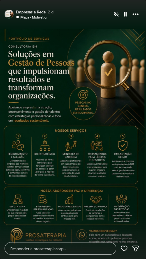 Atração de Candidatos - Prosaterapia
