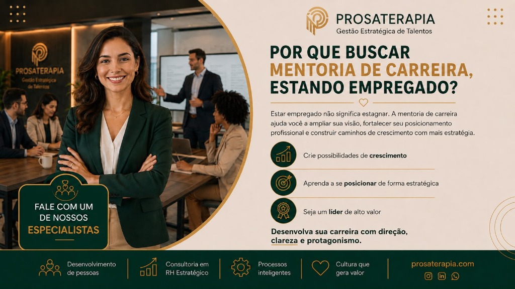 Mentoria de Carreira para Empregados - Prosaterapia