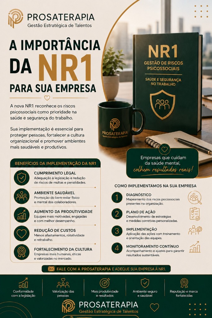 A Importância da NR1 - Prosaterapia